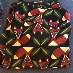 Fox lularoe leggings TC